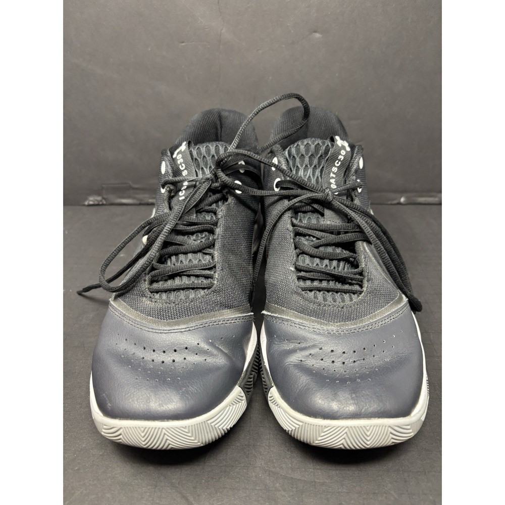 Under Armour UA SC 3ZER0 IV Basketball Sneakers Shoes Black / White Men's 11 - Picture 2 of 10